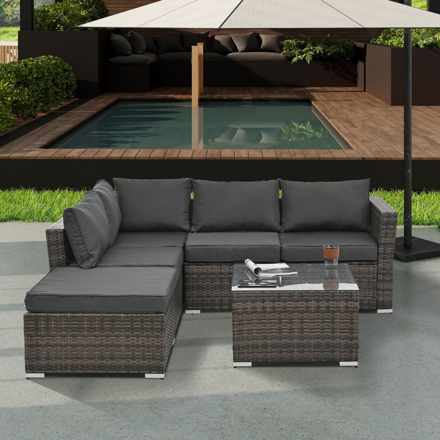 Patio Lounge Set